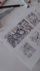 Copic-Workshop Sommerakademie 2016