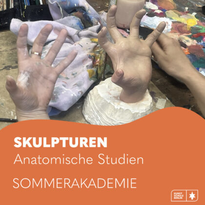 SOMMERAKADEMIE 2025 <br>Skulpturen Bauen: Anatomische Studien  4. Woche