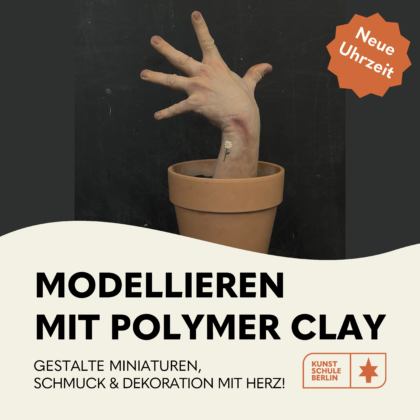 Kreativ-Workshop: Modellieren mit Polymer Clay Gestalte Miniaturen, Schmuck & Dekoration mit Herz!