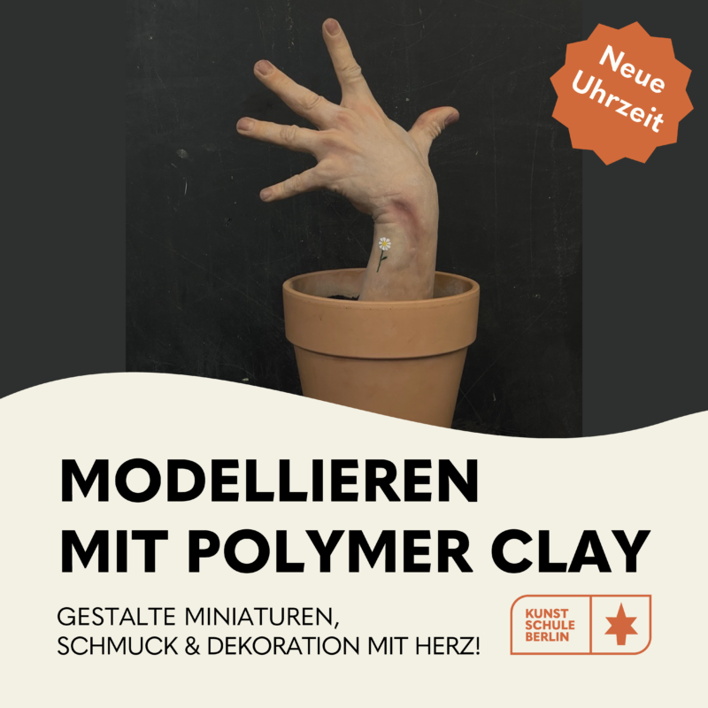 Kreativ-Workshop: Modellieren mit Polymer Clay Gestalte Miniaturen, Schmuck & Dekoration mit Herz!