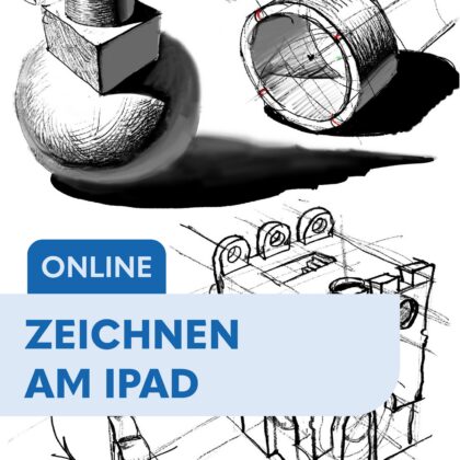 Zeichnen am Ipad Online– 12 Termine