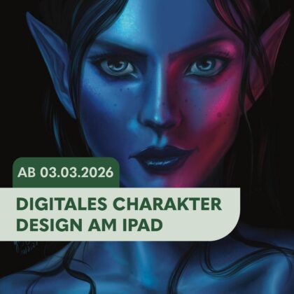 Digitales Charakter Design / iPad &ndash; 12 Termine