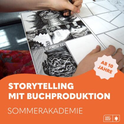 SOMMERAKADEMIE KIDS 2026 <br>Storytelling mit Buchproduktion 1. Woche